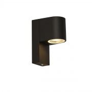 LUMINA 1LT CEILING FLUSH WITH FROSTED RIBBED GLASS