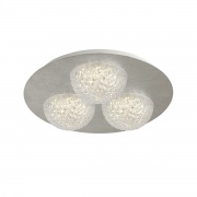 BUBBLES BATHROOM LED BUBBLE WALL LIGHT, CHROME. WHITE PULL SWITCH