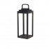 Portobello Portable Outdoor Table Lamp - Black, IP54