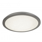 Knutsford LED Flush - Chrome, Frosted Glass Shade, IP44