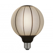 Wire Mesh Effect Globe Lamp - Gold Metal E27