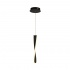 DISCUS BLACK/GOLD 4LT FLOOR LAMP