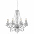 Marie Therese 5Lt Pendant - Clear Glass & Acrylic