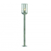 Box II Outdoor Wall Light - Silver & Clear Glass, IP44
