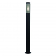 Batton Outdoor PIR Wall Light - Black & Smoked Diffuser,IP44