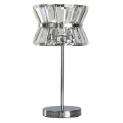 Uptown 2Lt Wall Light - Chrome with Clear Crystal