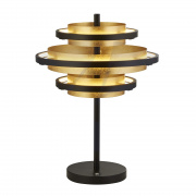 BIJOU 1LT CHROME TABLE LAMP WITH CRYSTAL GLASS