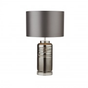 MARBLES 3LT FLOOR LAMP - CHROME WITH CRYSTAL SAND
