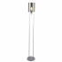 Catalina Table Lamp - Chrome & Smoked Glass Shades