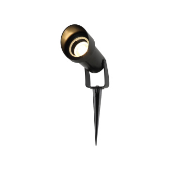 Svietidlá Searchlight - Spike Outdoor Light, Black | KÓD: 1010BK