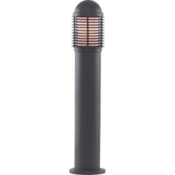 Svietidlá Searchlight - Bollards 730mm Outdoor Post - Black Aluminium & Glass, IP44 | KÓD: 1082-730