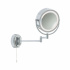 Magnifying Bathroom Mirror - Chrome & Frosted Glass, IP44
