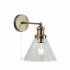 Pyramid Wall Light - Chrome & Glass Shades