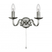 SIERRA - 9LT SEMI-FLUSH, CHROME, CLEAR GLASS