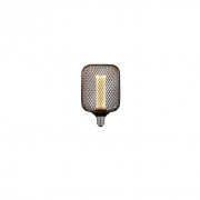 Wire Mesh Effect Globe Lamp - Gold Metal E27