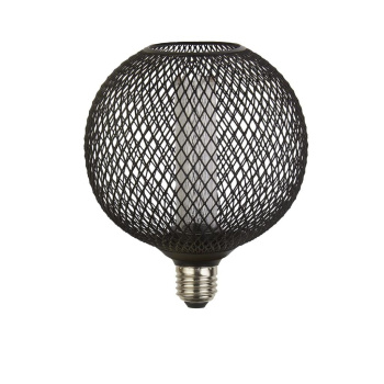 Svietidlá Searchlight - Wire Mesh Effect Globe Lamp - Black Metal | KÓD: 16003BK