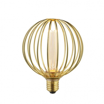 Svietidlá Searchlight - Globe Lamp - Gold Metal | KÓD: 16004GO
