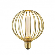 Drum Lamp - Gold Metal E27