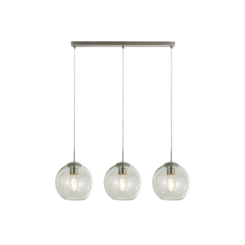Svietidlá Searchlight - Balls 3Lt Bar Pendant - Chrome & Clear Glass | KÓD: 1623-3CL
