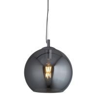Balls  Pendant  - Chrome Metal & Smoked Glass - 1635SM 1635SM