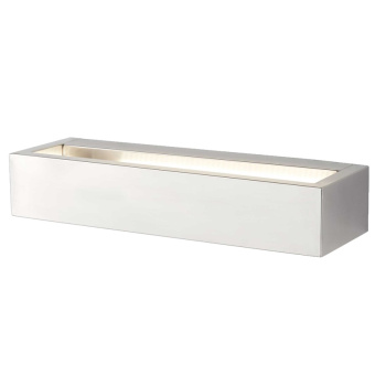 Svietidlá Searchlight - Serenity LED Rectangle Wall Bracket - Chrome & Frosted Glass | KÓD: 1781CC