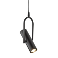 Telescope Pendant - Matt Black Metal - 1891-1BK 1891-1BK