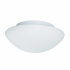 BATHROOM FLUSH IP44 1LT - WHITE OPAL GLASS FTG 23cm