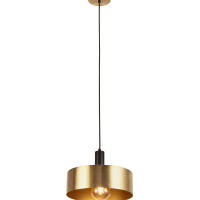 Knox Pendant - Black & Gold Metal - 20223-1GO 20223-1GO