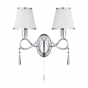 Silhouette 5Lt Pendant - Antique Brass & Glass