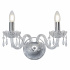 HALE - 8 LIGHT CHANDELIER, CHROME, CLEAR CRYSTAL TRIMMINGS