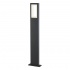 OUTDOOR LED WALL LIGHT WITH ADJUSTABLE SHUTTERS - BLACK