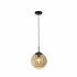 Punch 5Lt Multi Drop Pendant - Black with Punched Champagne