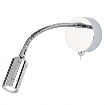 Svietidlá Searchlight - Flexy Wall Light  - Chrome Metal | KÓD: 2256CC
