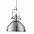 Louisiana Industrial Pendant - Chrome & Clear Lens