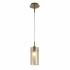 DUO 3 3Lt Multi-Drop Pendant - Bronze & Champagne Glass