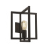 1LT ADJUSTABLE WALL LIGHT, MATT BLACK