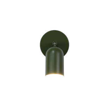 Svietidlá Searchlight - Cone Rechargeable Wall Light, Green Metal | KÓD: 23350GR