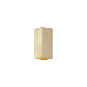 Svietidlá Searchlight - Don Square Up&Down Wall Light, GU10, Gold | KÓD: 24126GO
