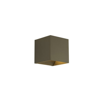 Svietidlá Searchlight - Newton Square Up&Down Wall Light, G9, Latte | KÓD: 24127LT