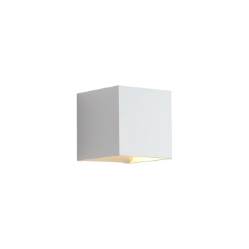 Svietidlá Searchlight - Newton Square Up&Down Wall Light, G9, White | KÓD: 24127WH