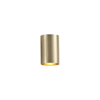 Svietidlá Searchlight - Cyls Cylinder Down Wall Light, GU10, Gold | KÓD: 24130GO