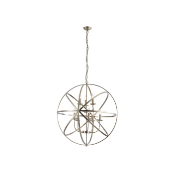 Svietidlá Searchlight - Orbit 8Lt Pendant, Antique Brass Metal | KÓD: 2478-8AB