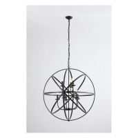 Orbit 8Lt Pendant, Matt Black  Metal - 2478-8BK 2478-8BK