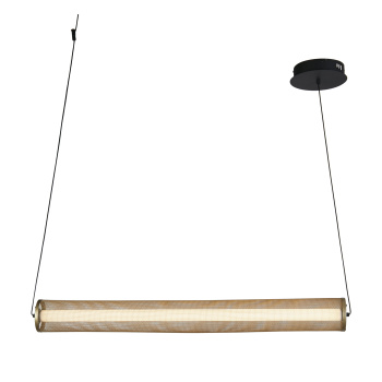 Svietidlá Searchlight - Thread LED Pendant Gold Mesh and Matt Black | KÓD: 25151-1BK