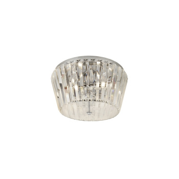 Svietidlá Searchlight - Tiara 3Lt Flush - Chrome Meal | KÓD: 2893-3CC