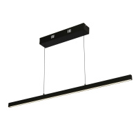 Layla Gesture Control Pendant - Black Metal & Opal Acrylic - 30228BK 30228BK