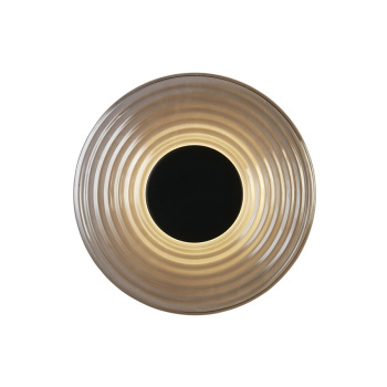 Svietidlá Searchlight - Cleo LED Wall Light, Matt Black Metal and Smoked Glass | KÓD: 32210SM