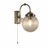 Bolivia Wall Light - Satin Nickel Glass, IP44