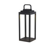 Portobello Portable Outdoor Table Lamp - Matt White, IP54