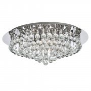 Hanna 4Lt Flush - Chrome & Clear Crystal